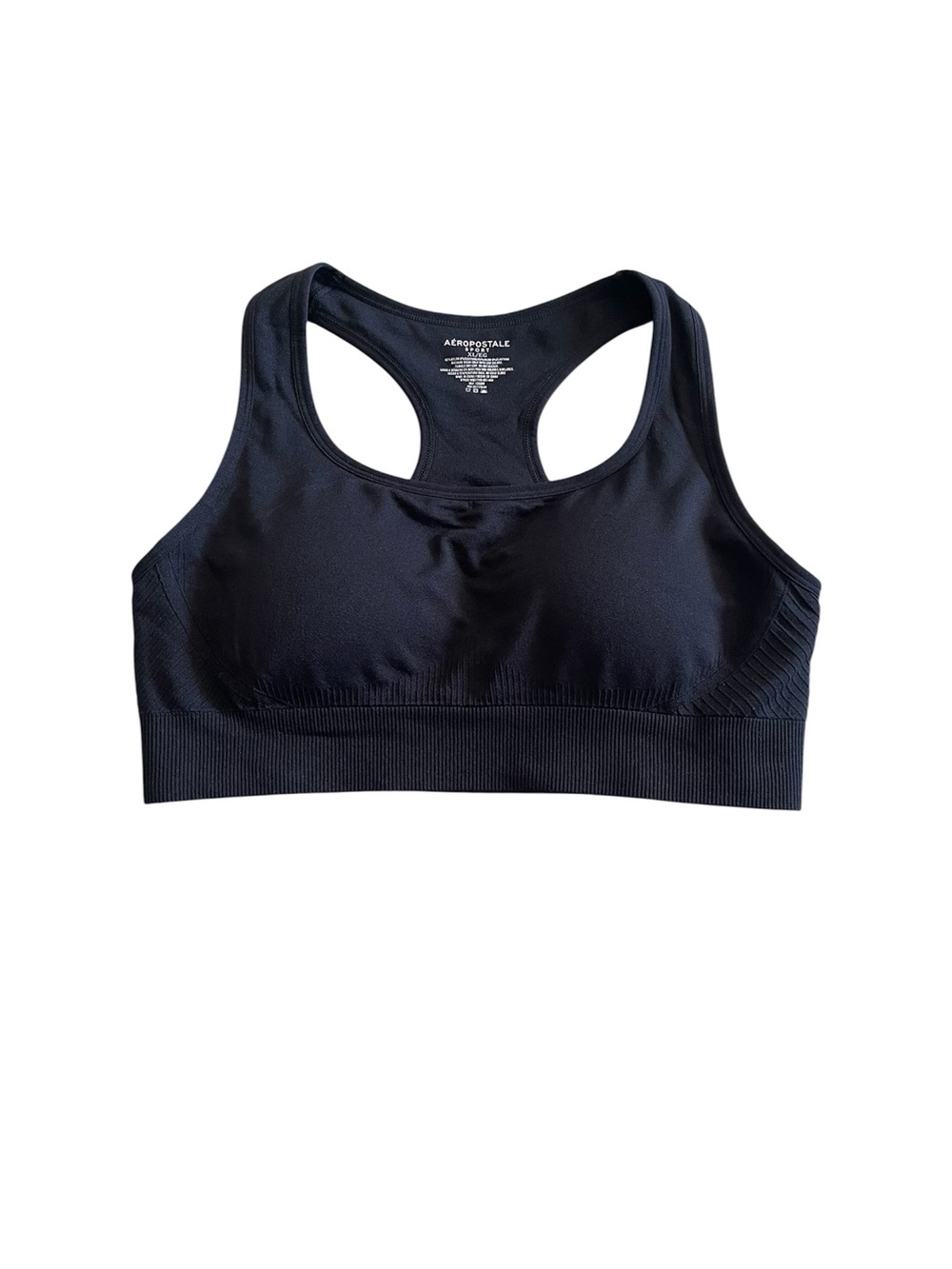 AEROPOSTALE SPORT scoop neck sports bra - XL